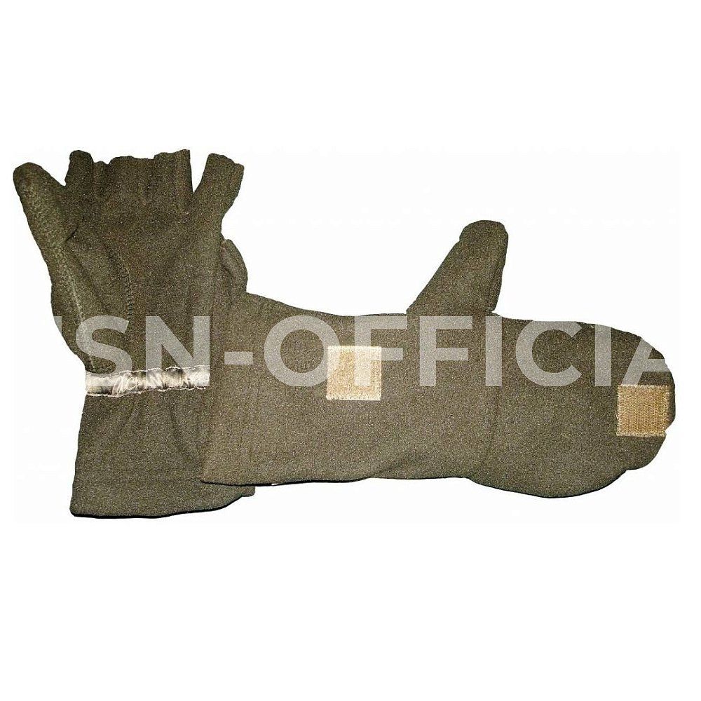 Варежки-перчатки (хаки)  733-6