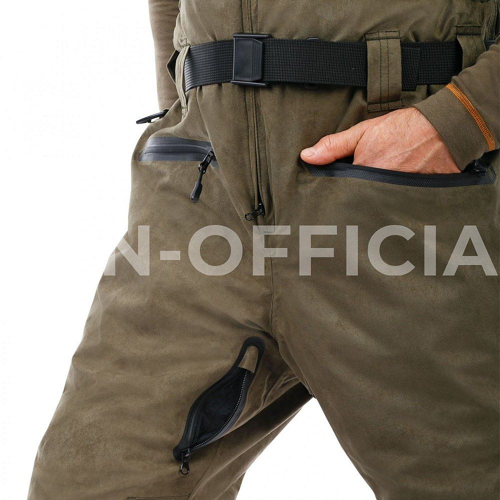 Костюм мужской демисезонный «Hunter II New (-15)» (Zamsha), олива 98128-0