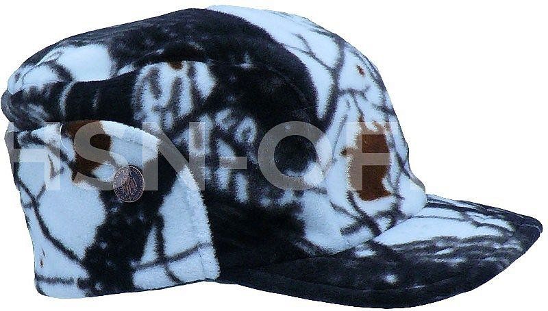 Шапка зимняя (белый лес) 9602-4