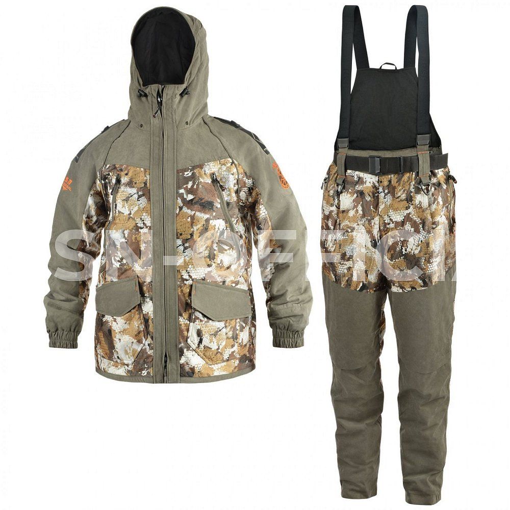 Костюм мужской демисезонный «Stalker I (-15)» (Alova), соты светло-серые 98129-4